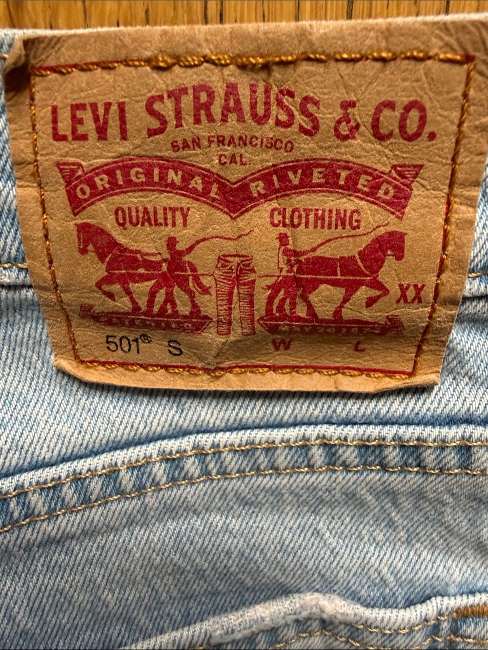 Levi 501 S 27 - Picture 6 of 8